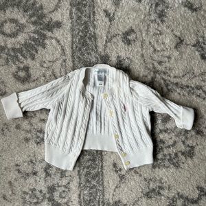 Ralph Lauren Baby Girl Cable Knit Cardigan